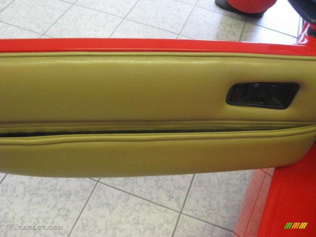 1997 Panoz AIV Roadster Tan Door Panel Photo #66786866