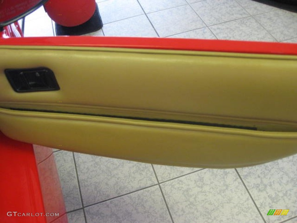 1997 Panoz AIV Roadster Tan Door Panel Photo #66786896