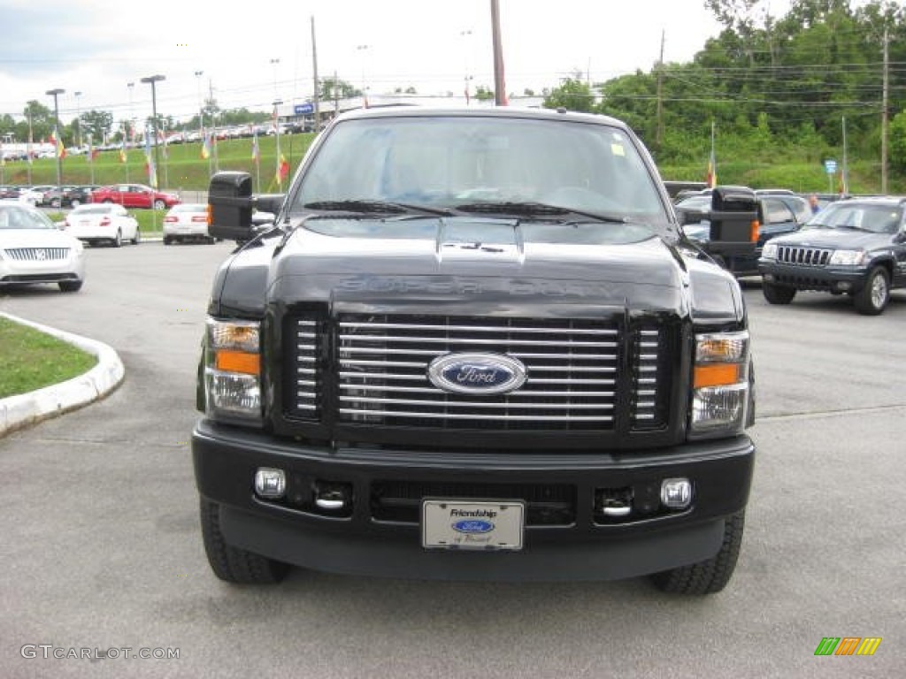 2008 F250 Super Duty Harley Davidson Crew Cab 4x4 - Black/Vintage Copper Two-Tone / Black/Dusted Copper photo #3