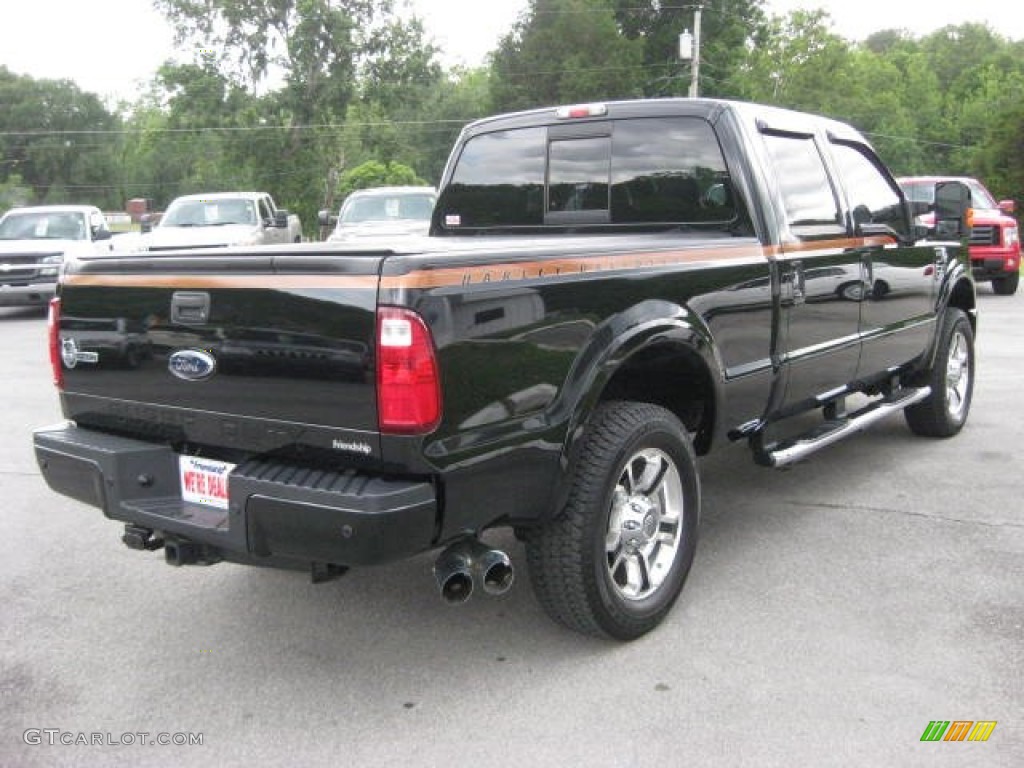 2008 F250 Super Duty Harley Davidson Crew Cab 4x4 - Black/Vintage Copper Two-Tone / Black/Dusted Copper photo #5