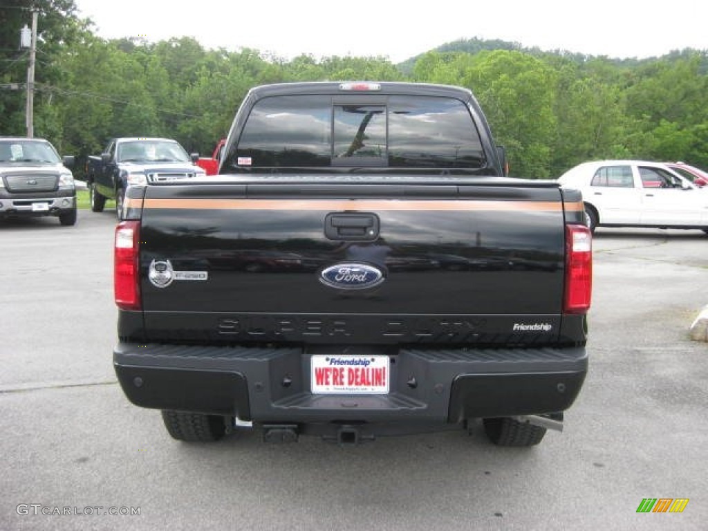 2008 F250 Super Duty Harley Davidson Crew Cab 4x4 - Black/Vintage Copper Two-Tone / Black/Dusted Copper photo #6
