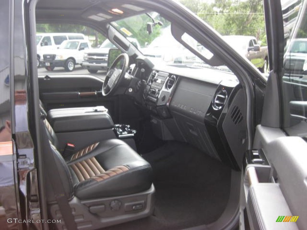 2008 F250 Super Duty Harley Davidson Crew Cab 4x4 - Black/Vintage Copper Two-Tone / Black/Dusted Copper photo #17