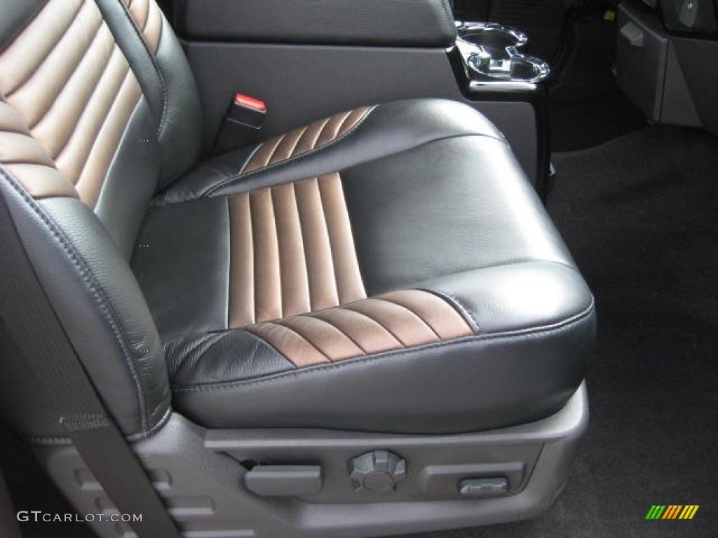 2008 F250 Super Duty Harley Davidson Crew Cab 4x4 - Black/Vintage Copper Two-Tone / Black/Dusted Copper photo #18