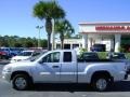 2007 Alloy Silver Mitsubishi Raider LS Extended Cab  photo #2