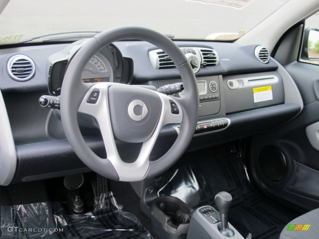 2013 fortwo passion coupe - Grey Matte / Design Black photo #5