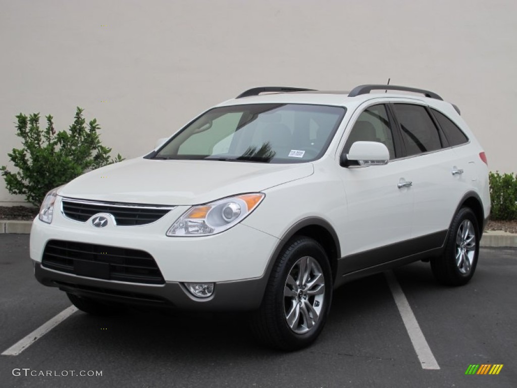 Stone White 2012 Hyundai Veracruz Limited AWD Exterior Photo #66788616