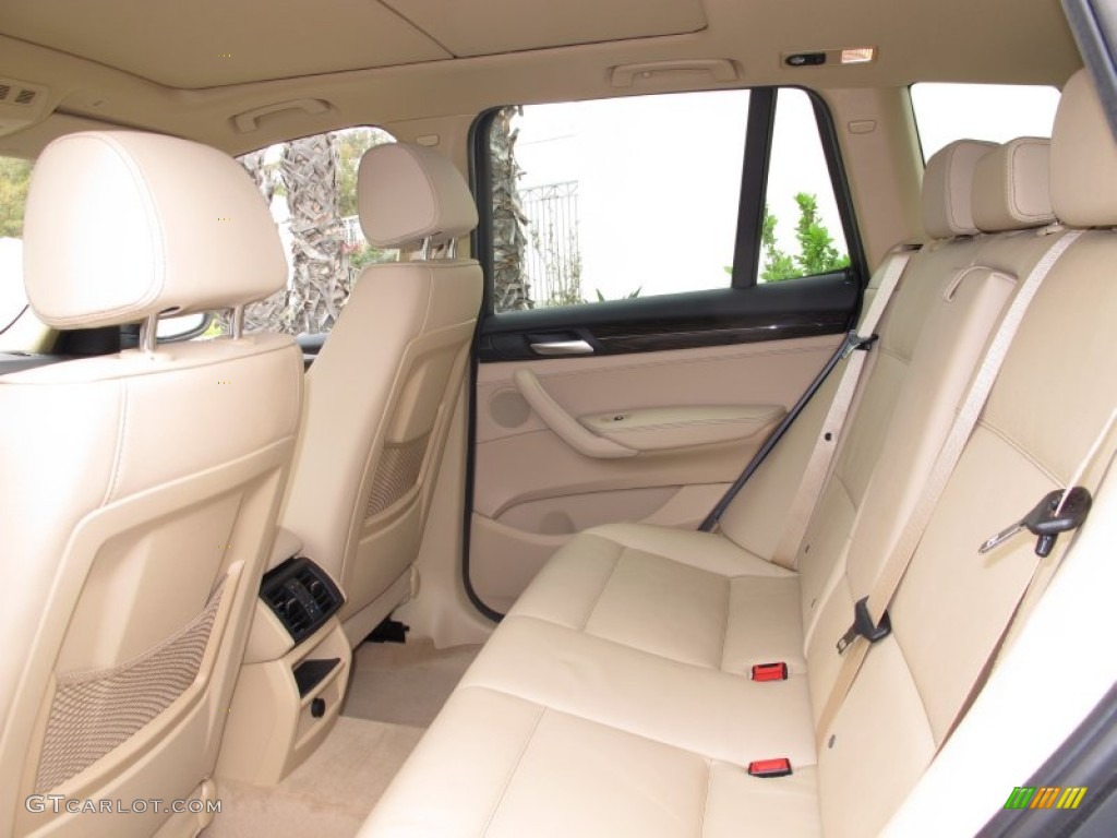 Beige Interior 2013 BMW X3 xDrive 28i Photo #66788864