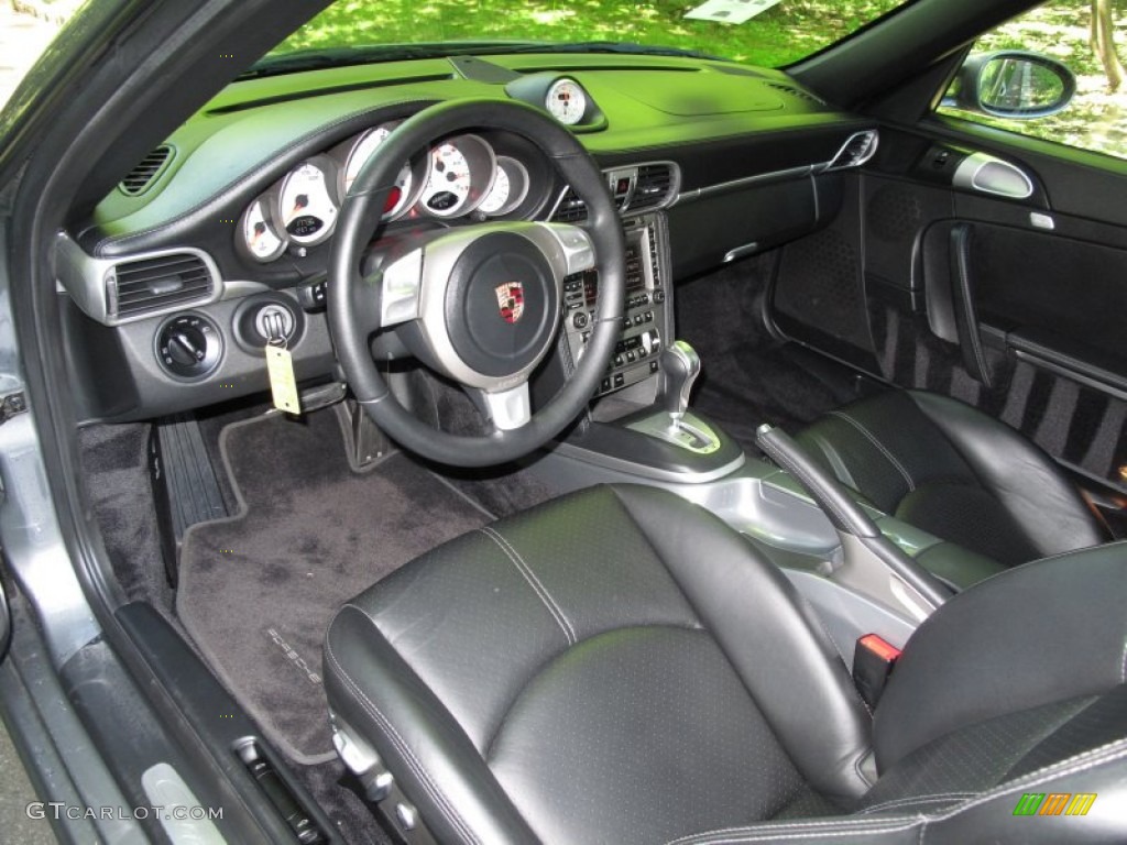 Black Interior 2005 Porsche 911 Carrera S Coupe Photo #66789119