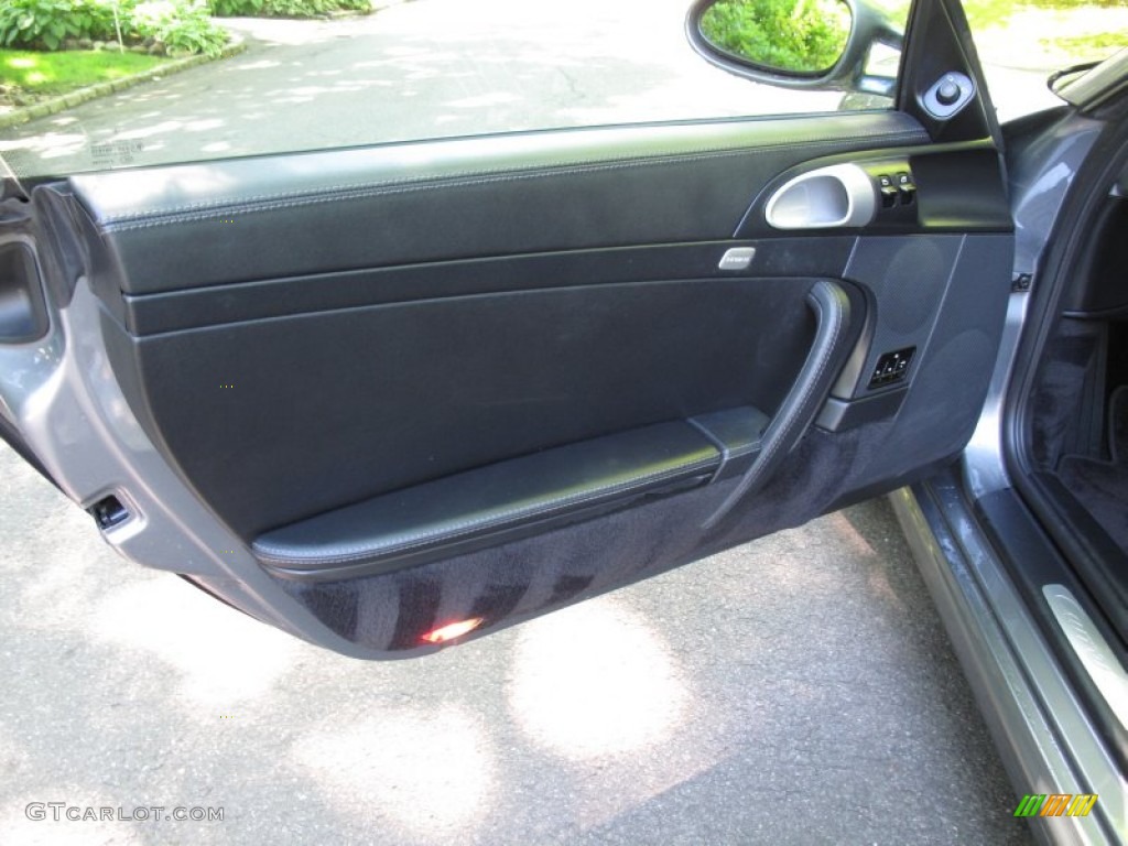 2005 Porsche 911 Carrera S Coupe Black Door Panel Photo #66789128