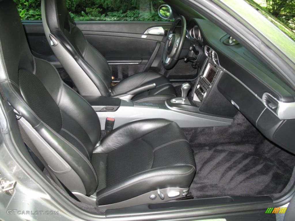 2005 911 Carrera S Coupe - Seal Grey Metallic / Black photo #13