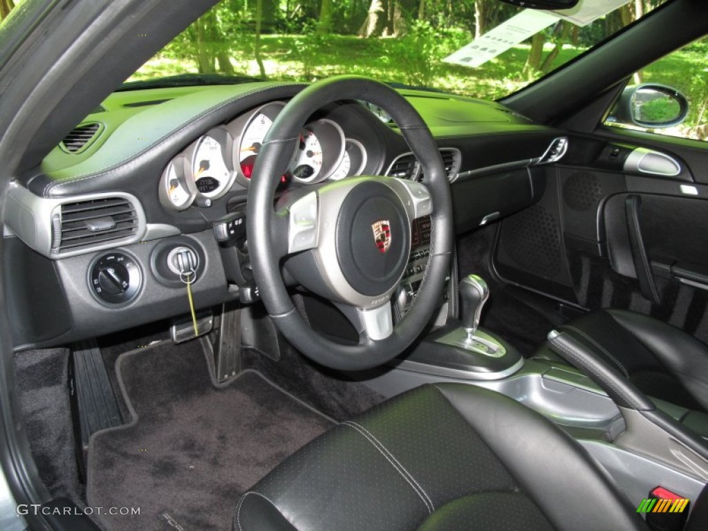 Black Interior 2005 Porsche 911 Carrera S Coupe Photo #66789172