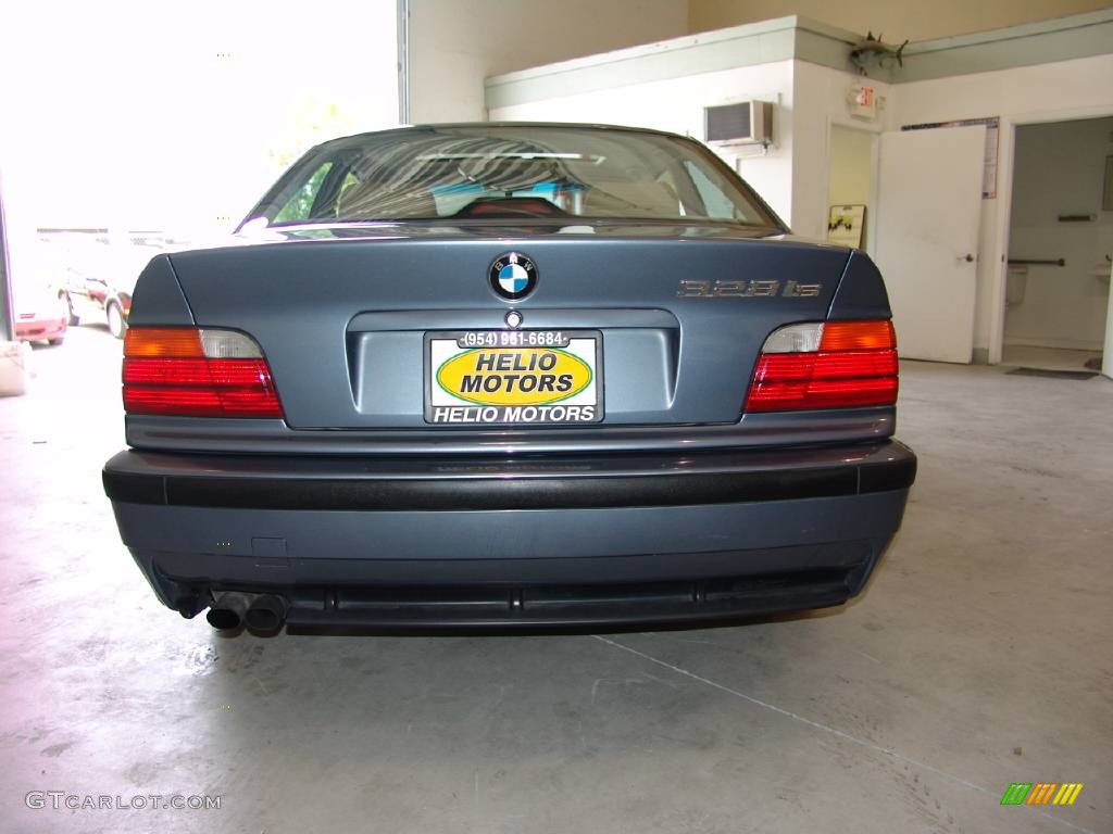 1999 3 Series 328i Coupe - Steel Blue Metallic / Sand photo #4