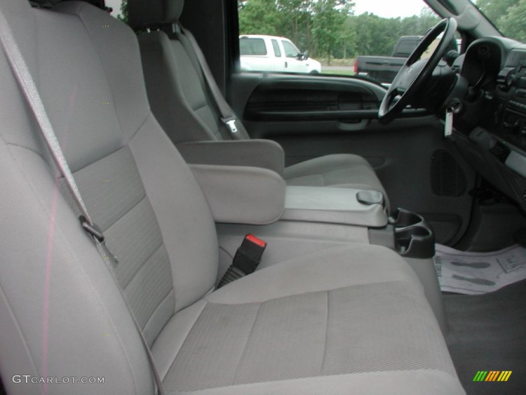 2006 F350 Super Duty XLT SuperCab 4x4 - Dark Green Satin Metallic / Medium Flint photo #47