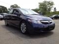 2010 Royal Blue Pearl Honda Civic EX-L Sedan  photo #7