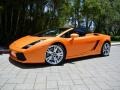 Arancio Borealis (Orange) 2008 Lamborghini Gallardo Spyder E-Gear Exterior