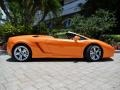 Arancio Borealis (Orange) 2008 Lamborghini Gallardo Spyder E-Gear Exterior