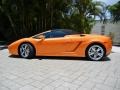 Arancio Borealis (Orange) 2008 Lamborghini Gallardo Spyder E-Gear Exterior