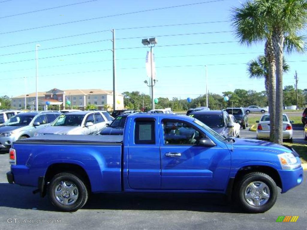 2007 Raider LS Extended Cab - Electric Blue / Slate photo #6