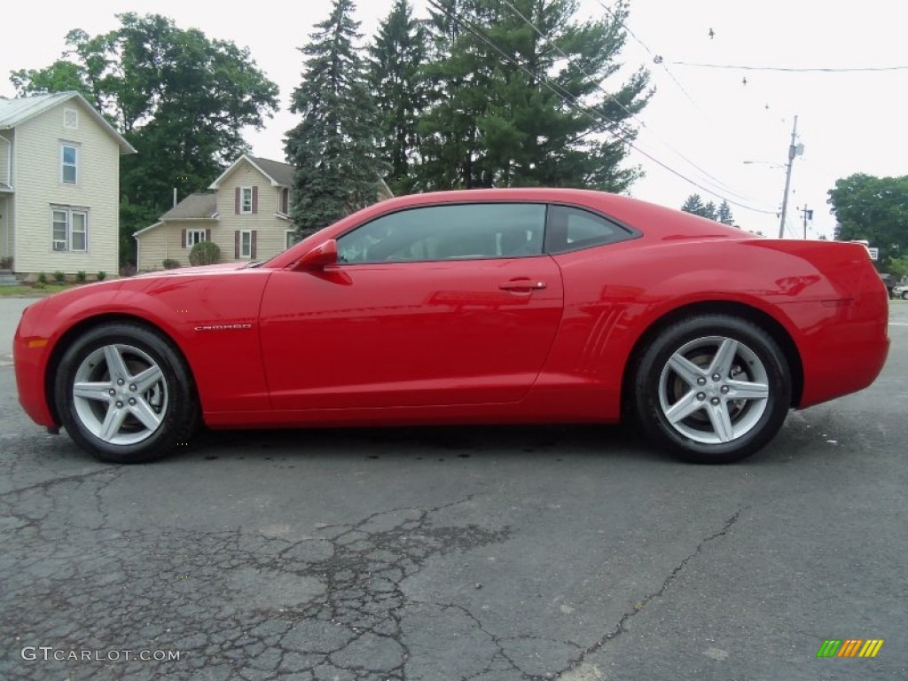 2012 Camaro LT Coupe - Victory Red / Black photo #6