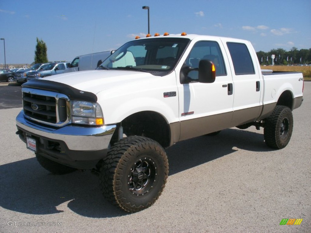 Oxford White Ford F250 Super Duty