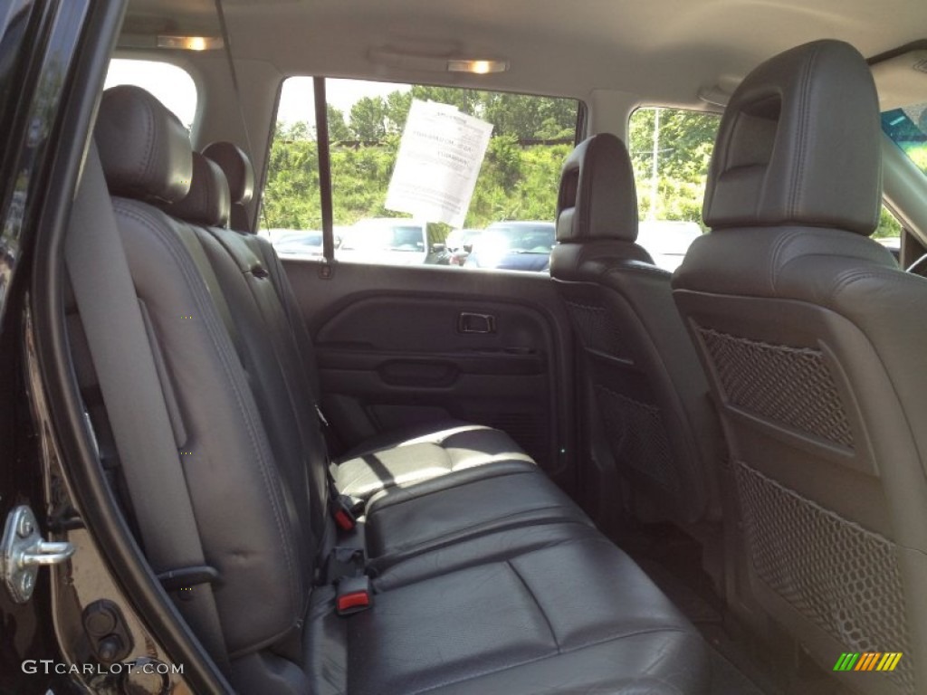 2003 Pilot EX-L 4WD - Nighthawk Black Pearl / Gray photo #13