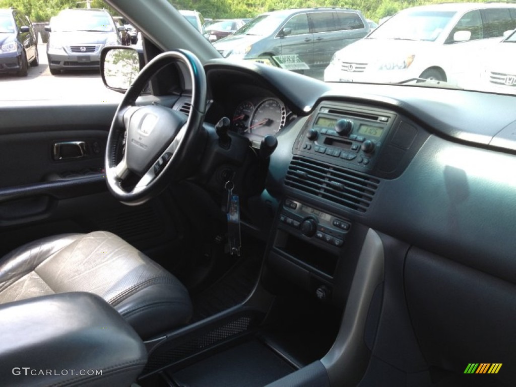 2003 Pilot EX-L 4WD - Nighthawk Black Pearl / Gray photo #16