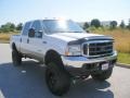 2004 Oxford White Ford F250 Super Duty Lariat Crew Cab 4x4  photo #7