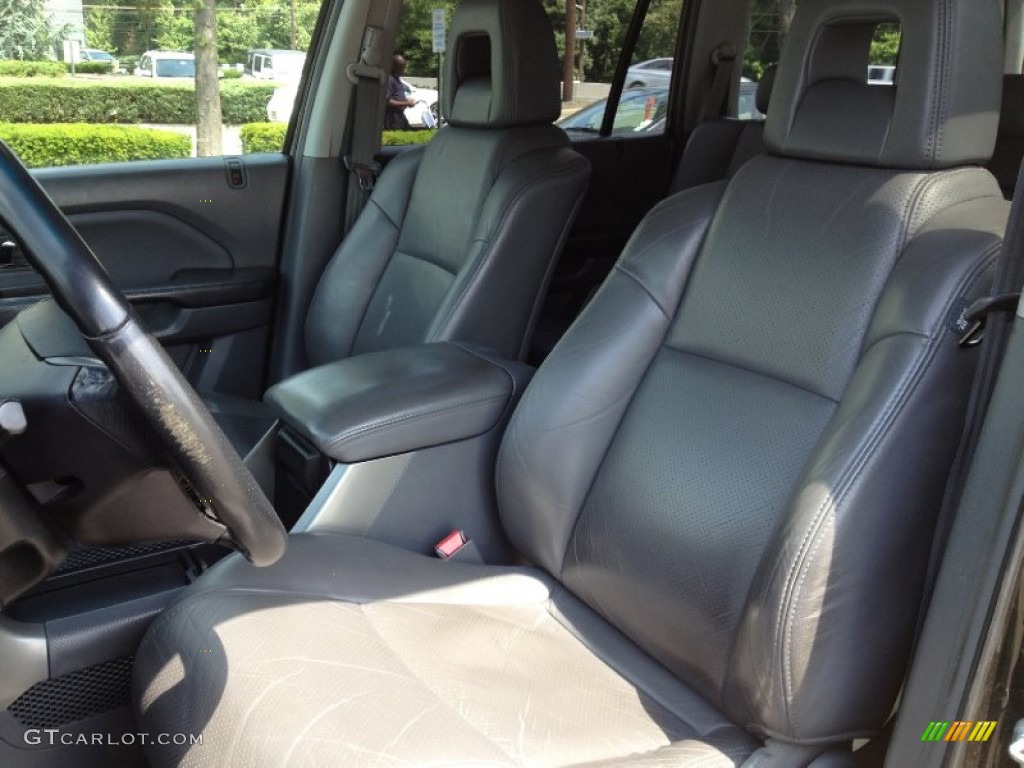 2003 Pilot EX-L 4WD - Nighthawk Black Pearl / Gray photo #21