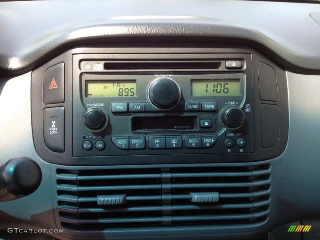 2003 Pilot EX-L 4WD - Nighthawk Black Pearl / Gray photo #23