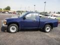 Navy Blue 2009 GMC Canyon Work Truck Regular Cab Exterior