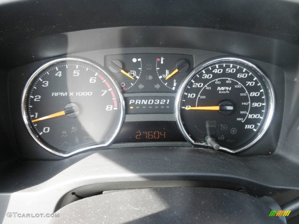 2009 GMC Canyon Work Truck Regular Cab Gauges Photo #66792603