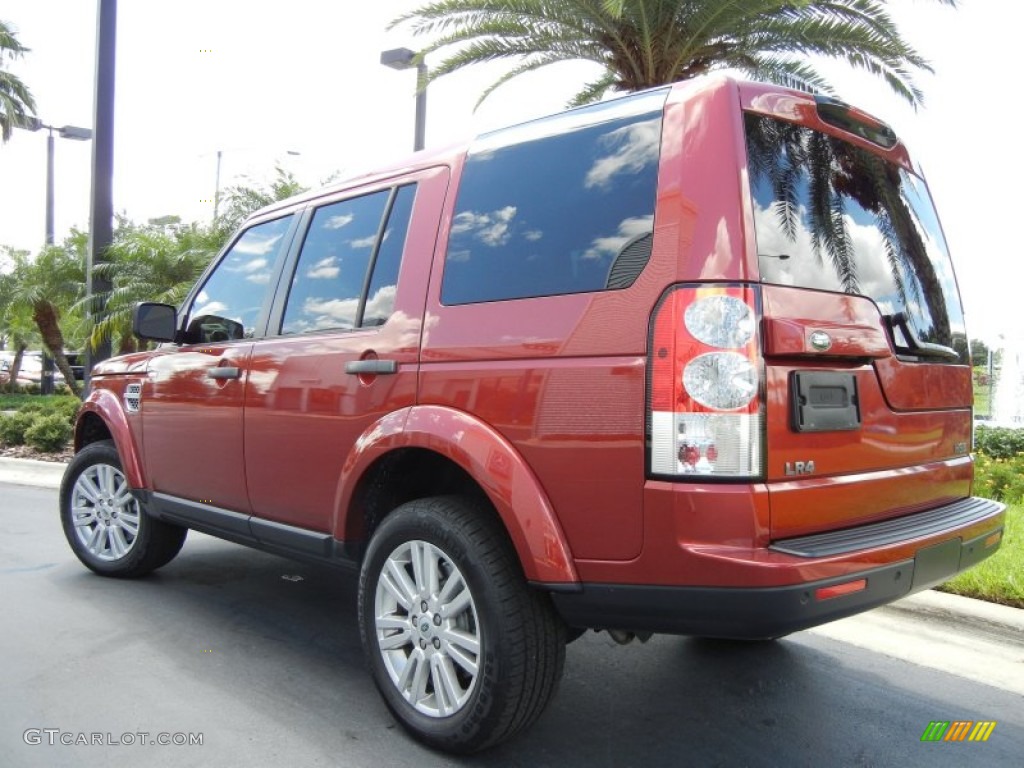 Rimini Red Metallic 2011 Land Rover LR4 HSE Exterior Photo #66792753
