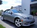 2011 Palladium Silver Metallic Mercedes-Benz C 300 Luxury  photo #4