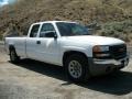 2005 Summit White GMC Sierra 1500 SLE Extended Cab  photo #32