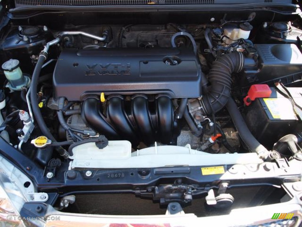 2006 Corolla S - Black Sand Pearl / Dark Charcoal photo #7