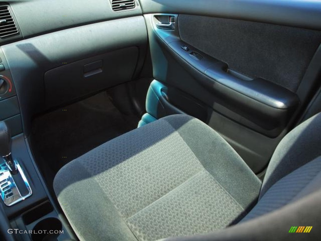 2006 Corolla S - Black Sand Pearl / Dark Charcoal photo #13