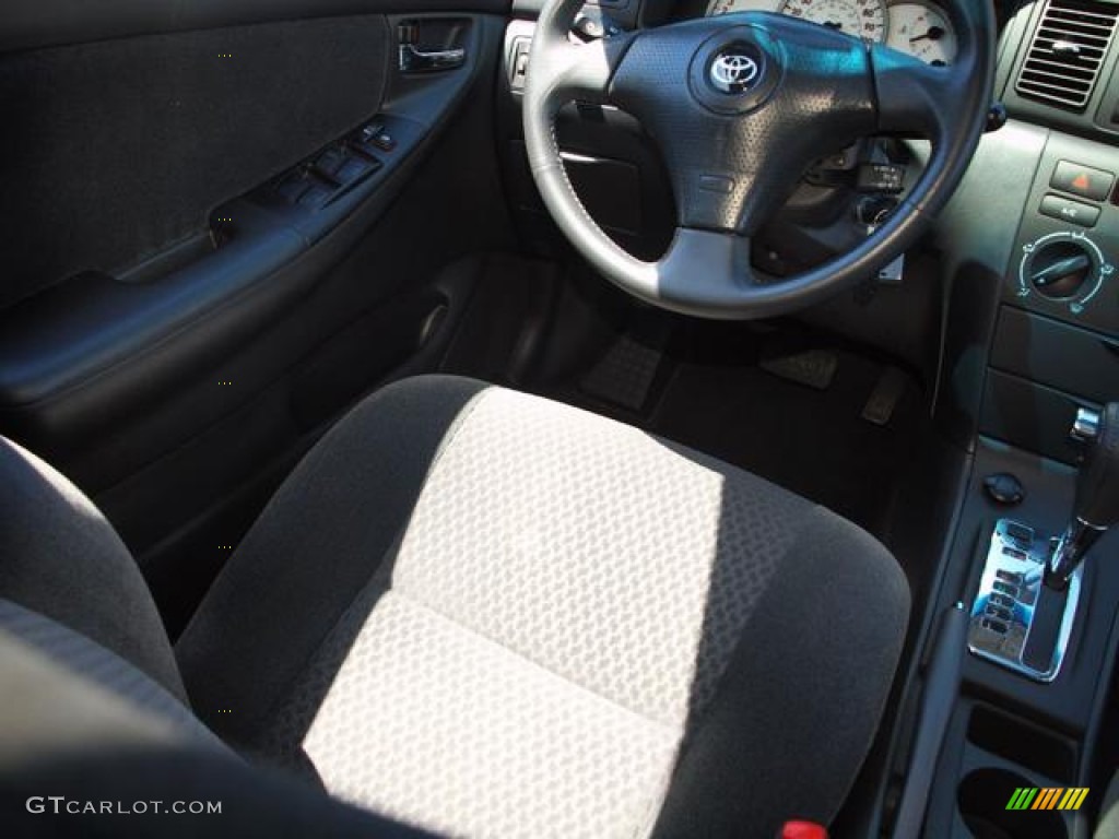 2006 Corolla S - Black Sand Pearl / Dark Charcoal photo #11