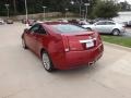 2012 Crystal Red Tintcoat Cadillac CTS Coupe  photo #3