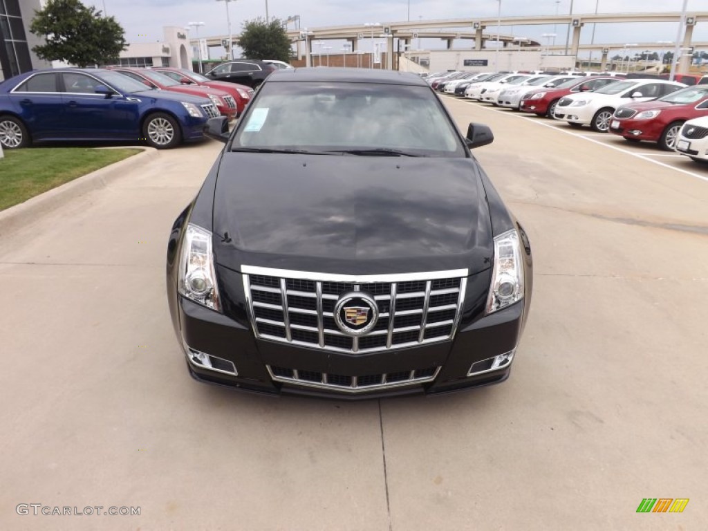 2012 CTS 3.6 Sedan - Black Raven / Cashmere/Cocoa photo #8