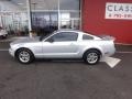 2005 Satin Silver Metallic Ford Mustang V6 Deluxe Coupe  photo #2