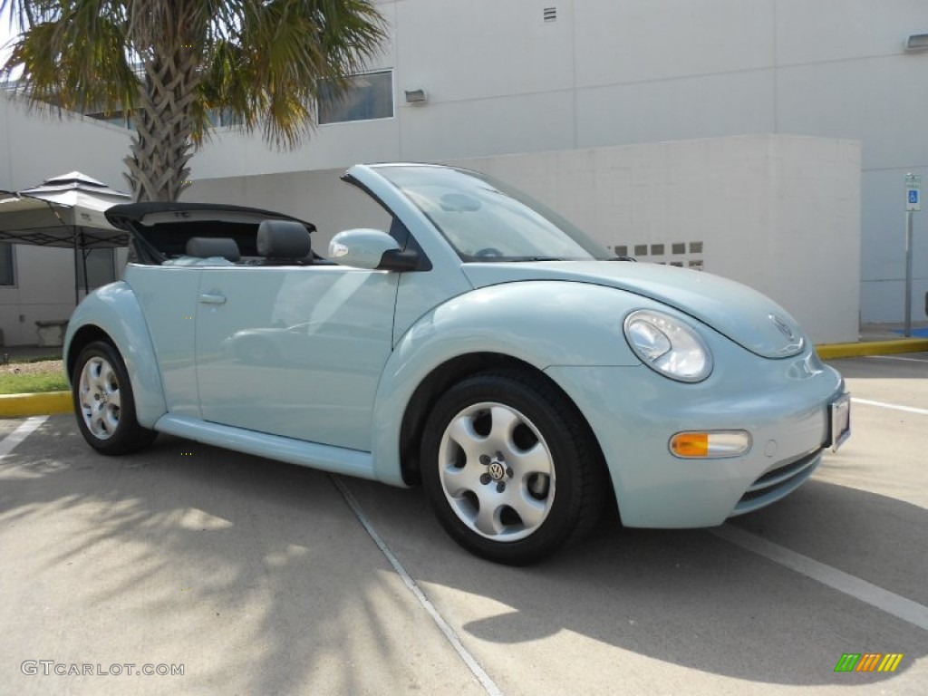 Aquarius Blue 2005 Volkswagen New Beetle GL Convertible Exterior Photo #66796921