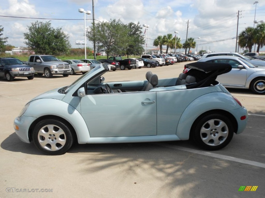 Aquarius Blue 2005 Volkswagen New Beetle GL Convertible Exterior Photo #66796943
