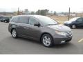 2012 Smoky Topaz Metallic Honda Odyssey Touring Elite  photo #7