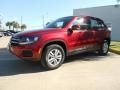 Wild Cherry Metallic - Tiguan S Photo No. 3