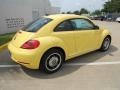 2012 Saturn Yellow Volkswagen Beetle 2.5L  photo #7