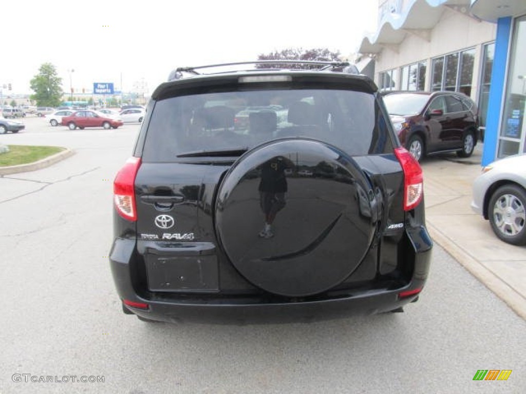 2007 RAV4 Sport 4WD - Black / Dark Charcoal photo #3