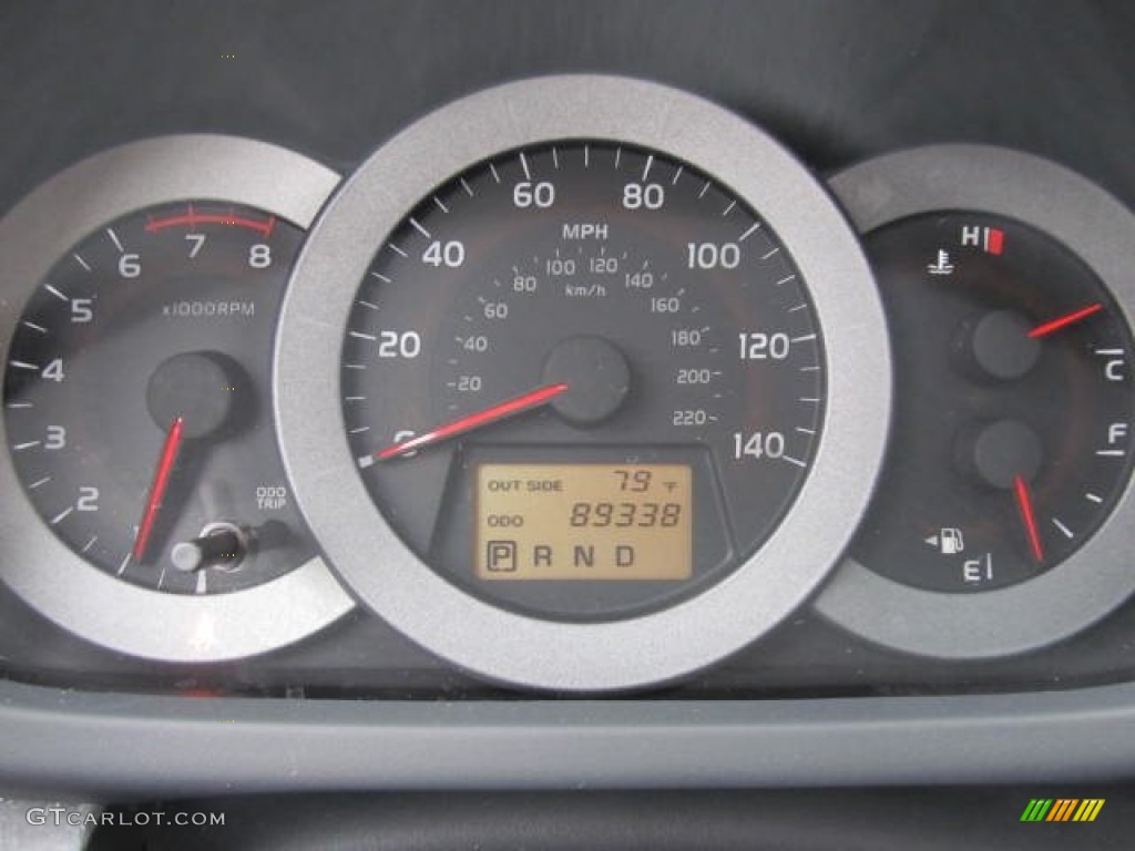 2007 RAV4 Sport 4WD - Black / Dark Charcoal photo #15