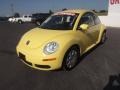 2010 Sunflower Yellow Volkswagen New Beetle 2.5 Coupe  photo #3