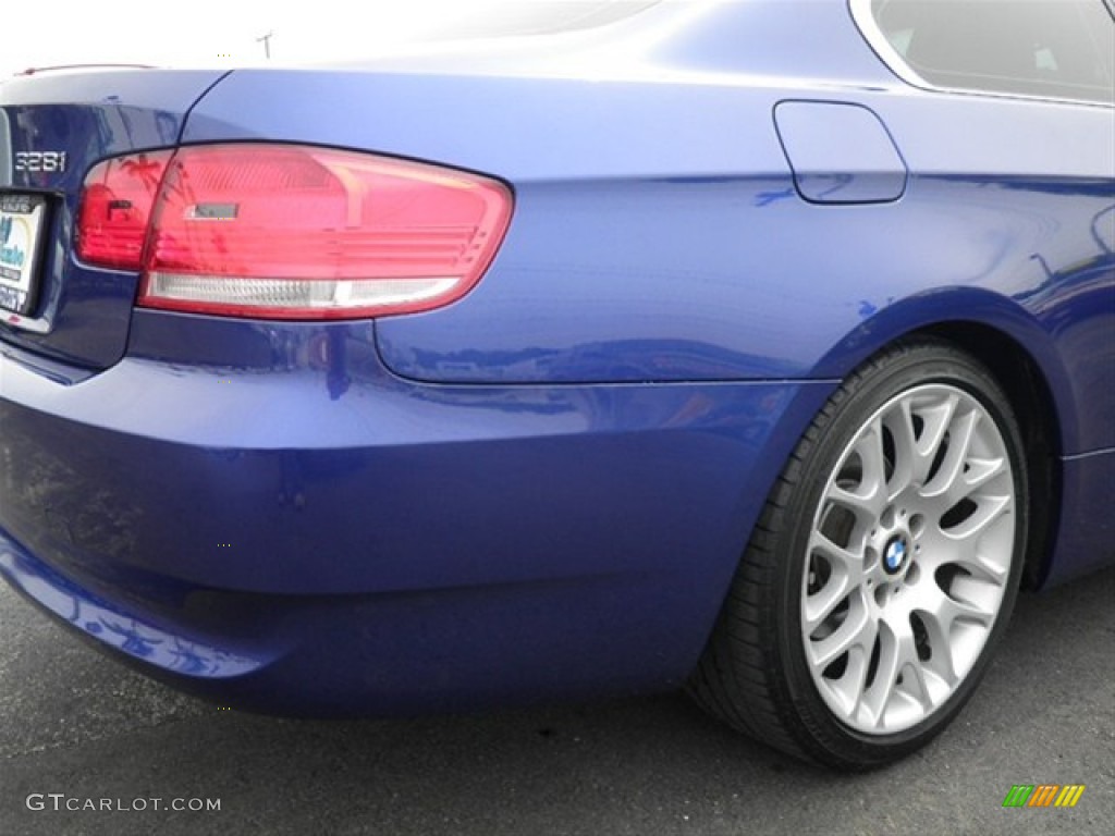 2007 3 Series 328i Coupe - Montego Blue Metallic / Black photo #10
