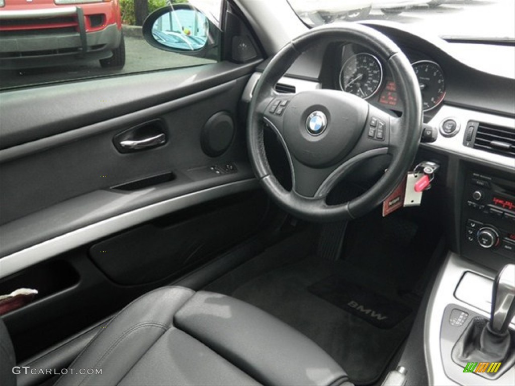 2007 3 Series 328i Coupe - Montego Blue Metallic / Black photo #17